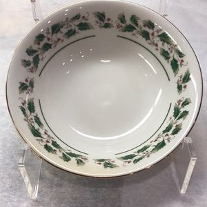 Fine China of Japan FCJ5 Holly Cereal Bowl